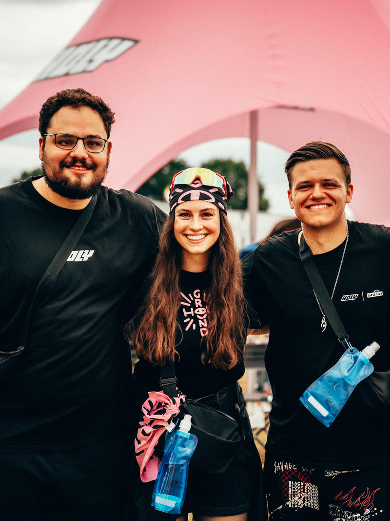 <p>Ein Teil unseres Community Teams: HOLY.Dustin, HOLY.Linda & HOLY.Lucas</p>