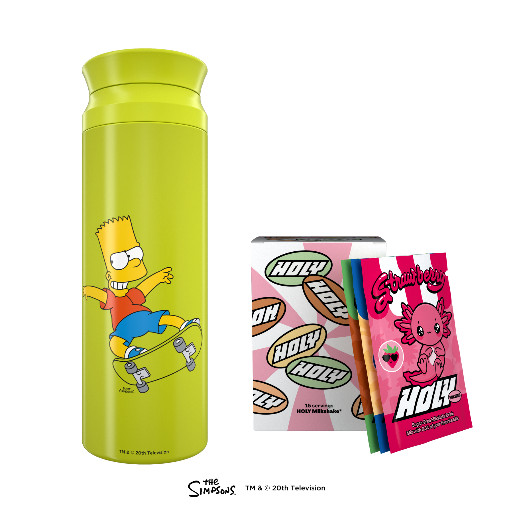 Milkshake Starter Set - The Simpsons