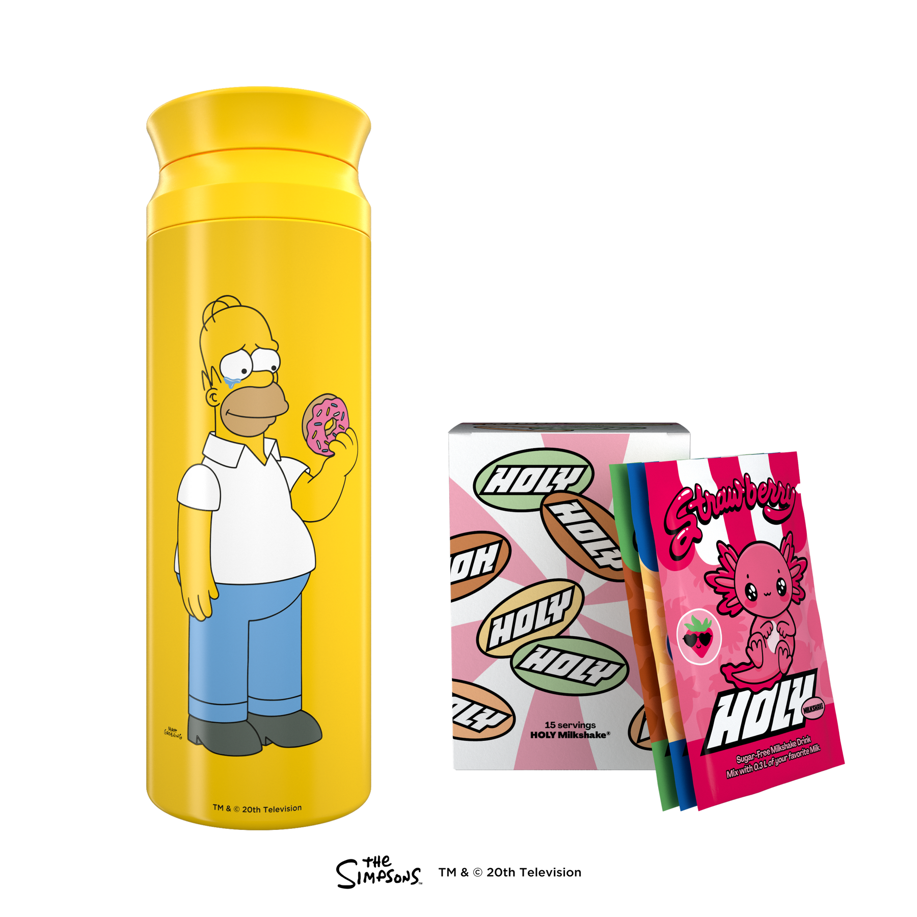 Milkshake Starter Set - The Simpsons