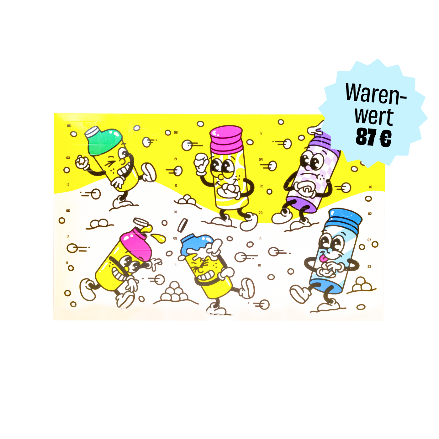 Probier-Kalender mit Energy