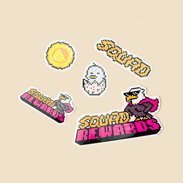 SQUAD Rewards Stickerpack