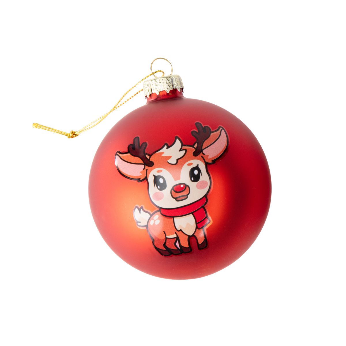 Weihnachtskugel – Milkshake Spekulatius